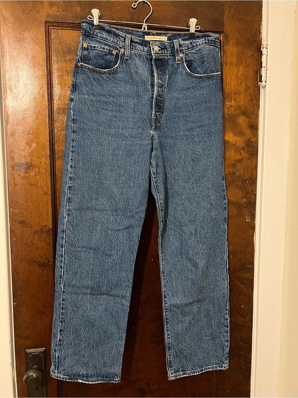 Levi’s Ribcage Straight Ankle Jeans